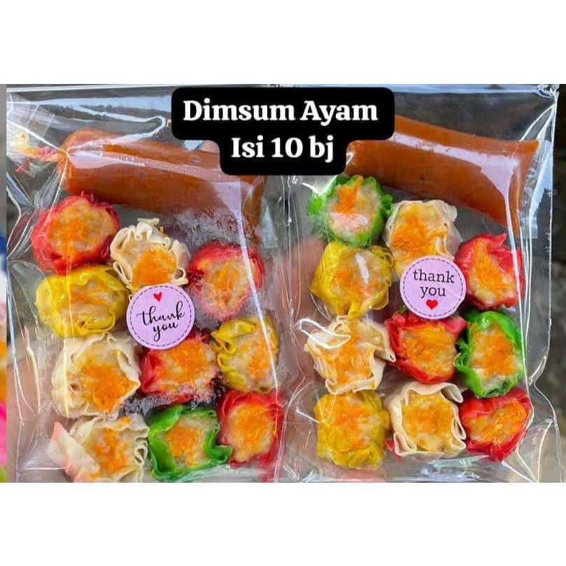 

Dimsum Ayam Pelangi Frozen Dimsum mix Makanan Olahan Beku Ayam Chicken Frozen Food