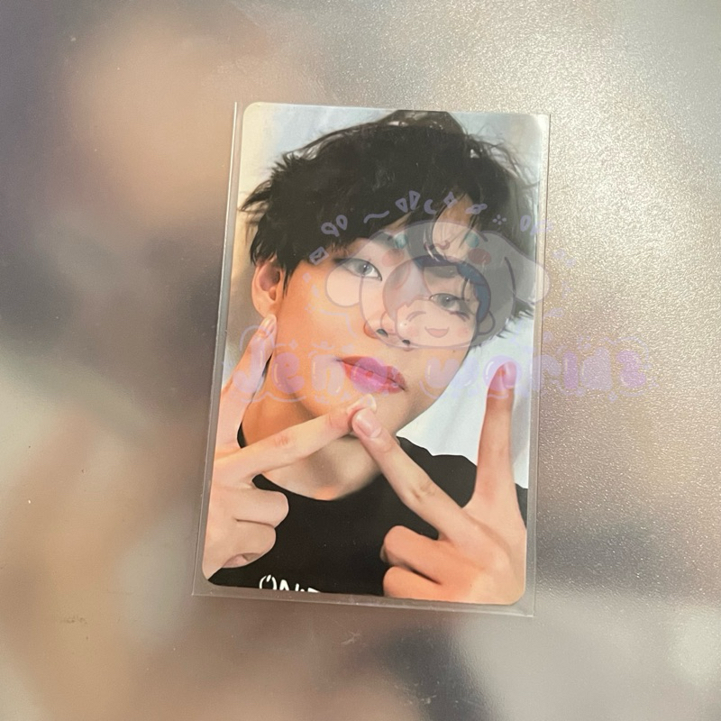 PHOTOCARD TAEHYUNG DVD MOTS ONE BLURAY