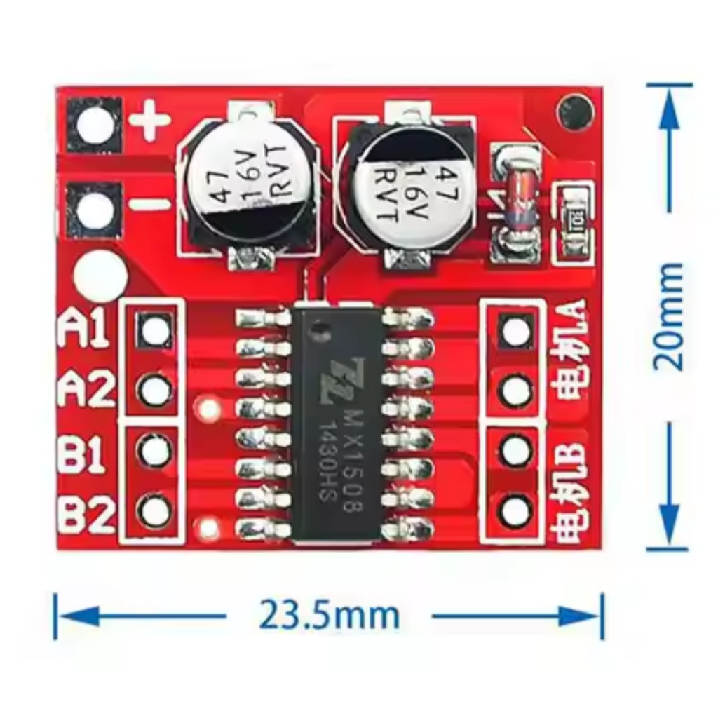 Motor Stepper Driver MX1508 DC Motor modul Driver