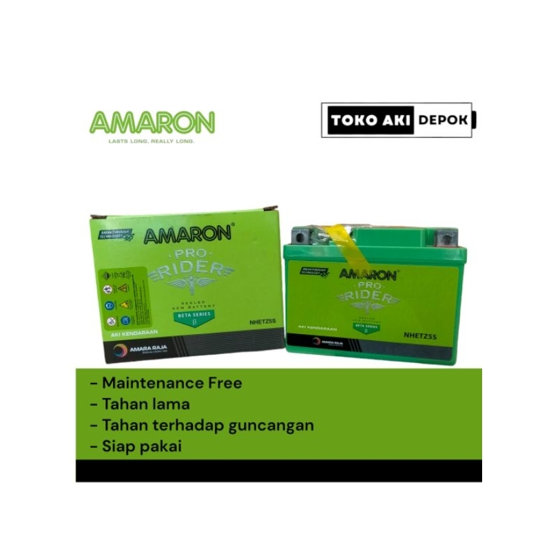 Aki Motor Amaron NHETZ5S / YTZ5S / GTZ5S