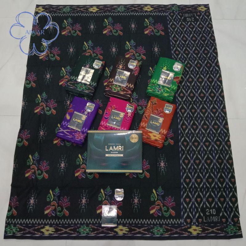 Sarung Pria Dewasa Murah Merek Lamri motif Donggala/Lamiri MST Kembang