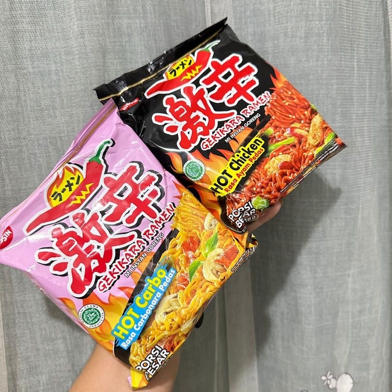 

Gekikara Ramen Mie Goreng Pedas & Hot Carbo Uk 120gr