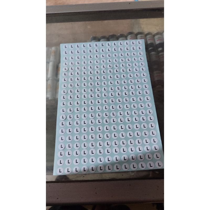 

size tempel berbagai ukuran s/m/l/xl