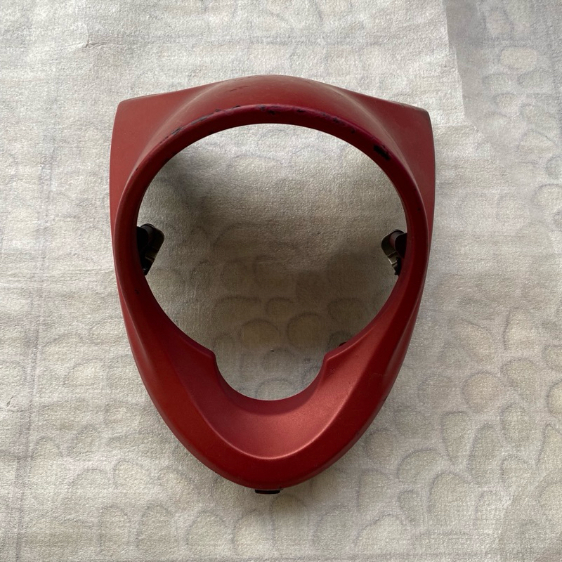 COVER BATOK REFLEKTOR LAMPU DEPAN FINO KARBU ORIGINAL YGP