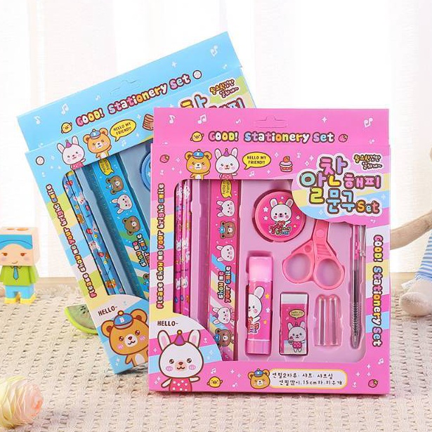 

Dijamin Baru Pensil Set Lengkap Alat Tulis Anak 9 in 1 set Alat Tulis Anak Sekolah