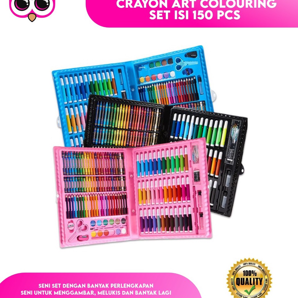 

Promo Terkini CRAYON ART COLOURING SET ISI 15 PCS ALAT MELUKIS DAN MEWARNAI ANAK KRAYON WARNA