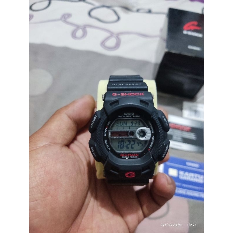 Jam Tangan Casio G-Shock Gulfman G9100 Original