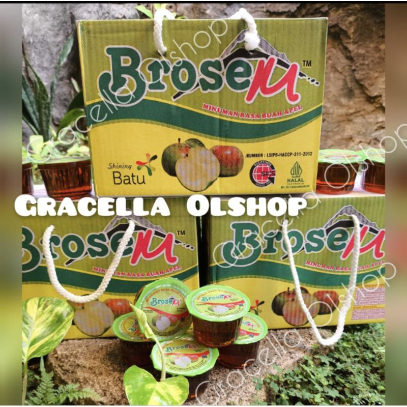 

Sari Apel Malang BROSEM 32 cup x 120 ml