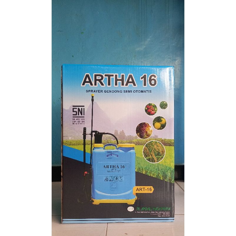Tangki Semprot ARTHA 16 liter Semprotan Manual untuk Pertanian Hama tanaman