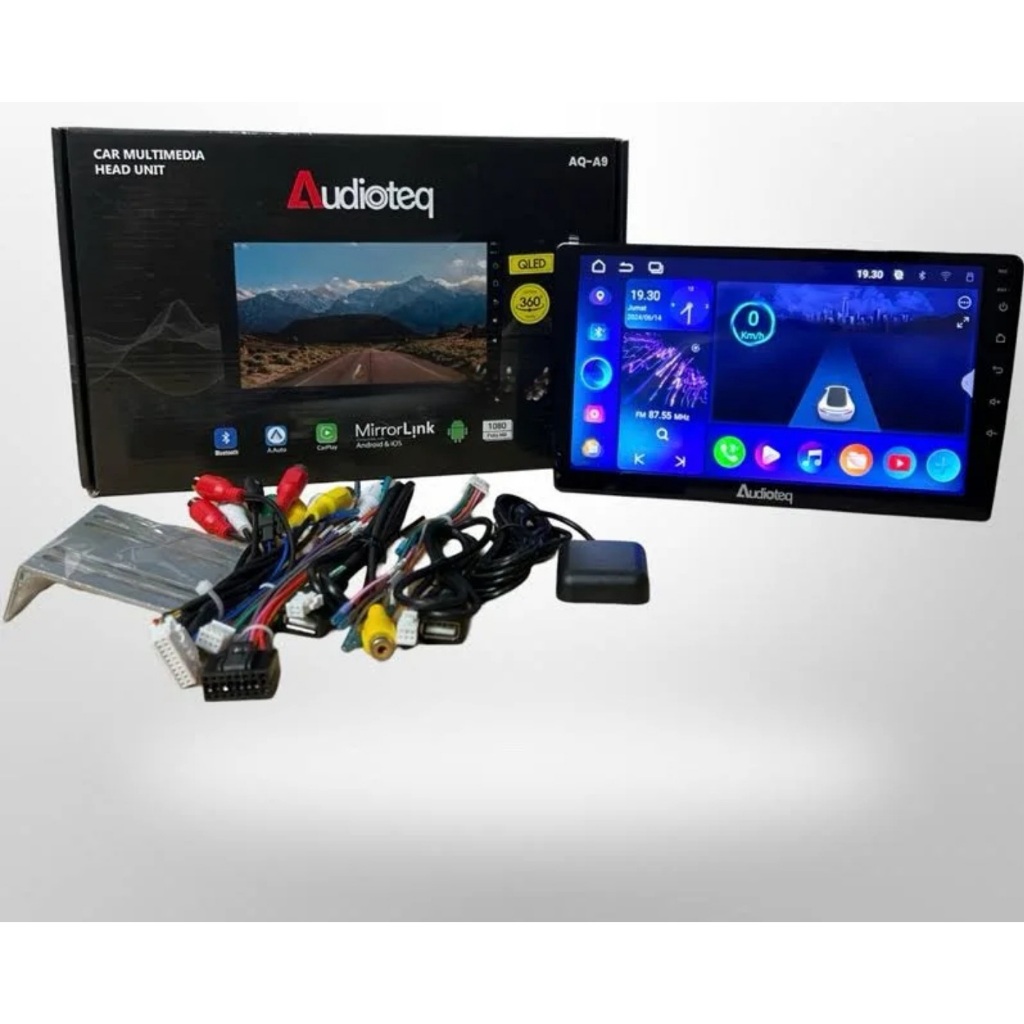 Android Mobil Layar 9inch Audioteq Ram 4/64GB