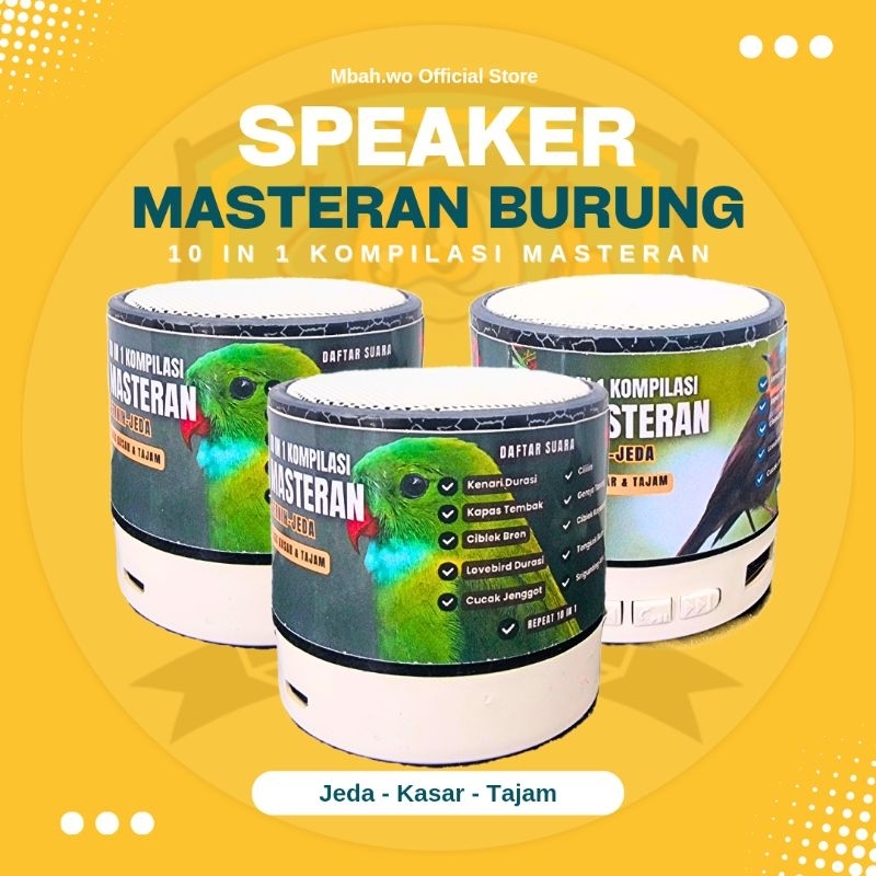 SPEAKER MASTERAN BURUNG MURAI ( 10 SUARA PILIHAN )