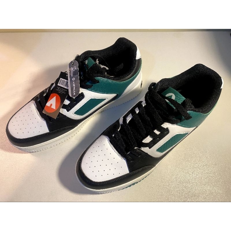 Sepatu Sneakers Pria Airwalk Brett 100% Original Putih/Hitam