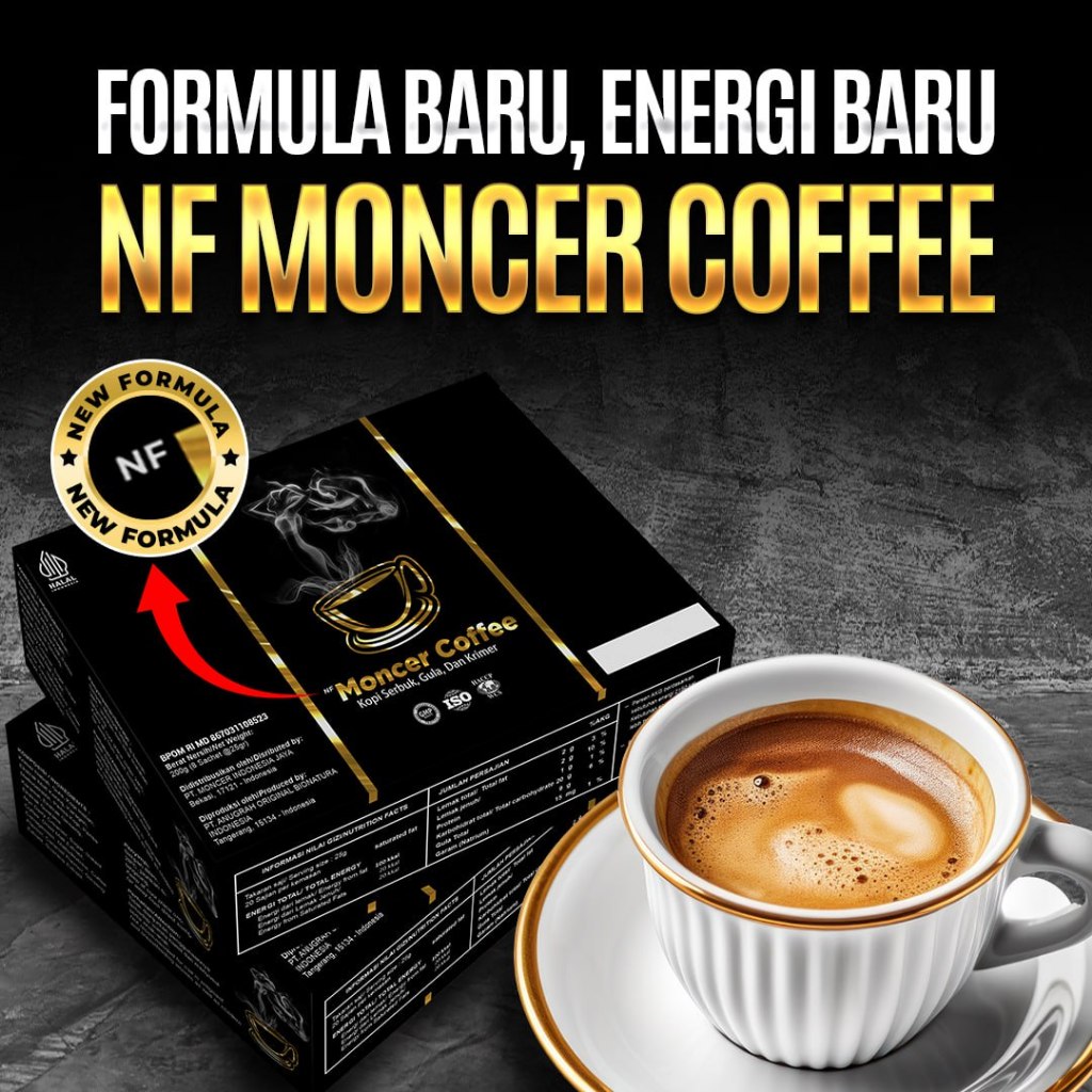 

Monceerr Coffe Herbal Original BPOM HALAL ST4MINA PR1A