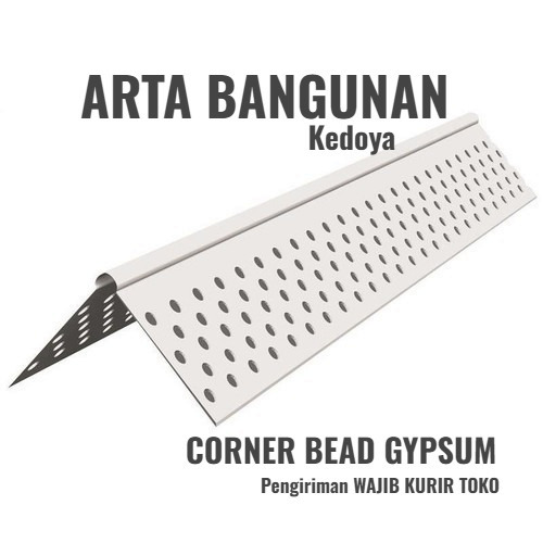 Corner Bead Gypsum - per Batang