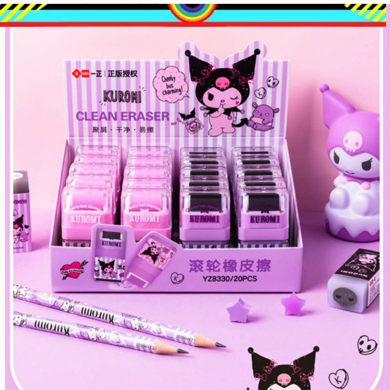 

{GD} PENGHAPUS ROL PEMBERSIH SANRIO | PENGHAPUS PENSIL LUCU | KUROMI | MELODY | CINAMORROL | CLEAN ERASER | PENCIL ERASER | PERALATAN TULIS | PERLENGKAPAN TULIS | ATK | STATIONERY
