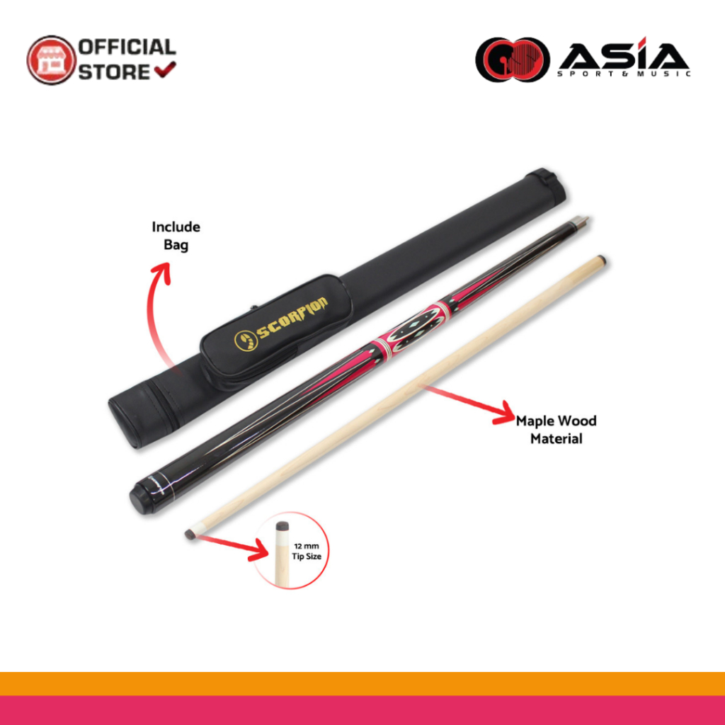 Stick Billiard Scorpion Graphite | Billiard | Stick Billiard X9 tip 12mm