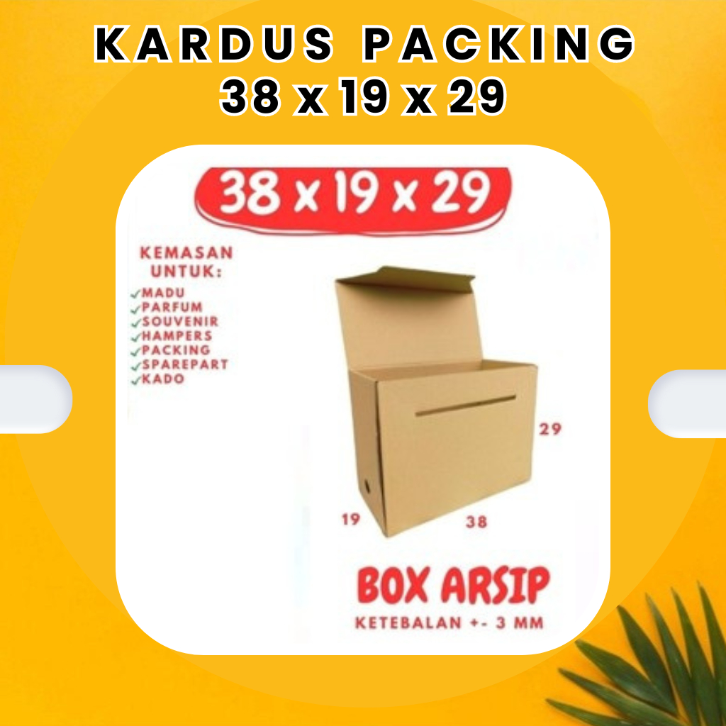 

Custom Box File 38x19x29 Kardus Arsip Packing/polos/Arsip/File/filebox/arsipbox/ box Dokumen