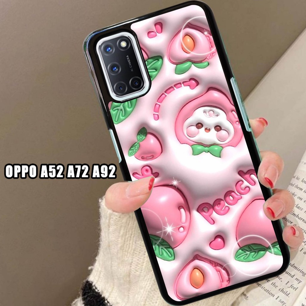 Case Glossy , Case OPPO A52 A72 A92  , Motif Keren- Silikon - Case Glossy - Casing - Terlaris - Terb