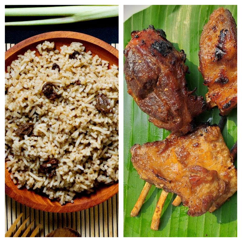 NASI KEBULI & KAMBING GULING BY DAPUR BUNSA / FROZEN FOOD SEHAT NON MSG / MAKANAN BEKU