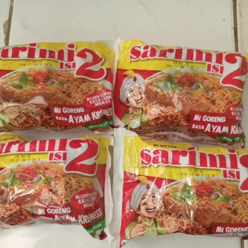 

Sarimi isi 2 ayam kremess 125gr