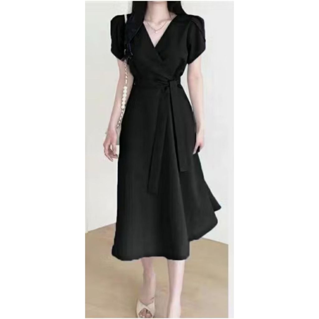 Dress Davia Dress Pesta Baju Dres Wanita Casual Terbaru Murah Pakaian Wanita Remaja Dewasa Korea Baj