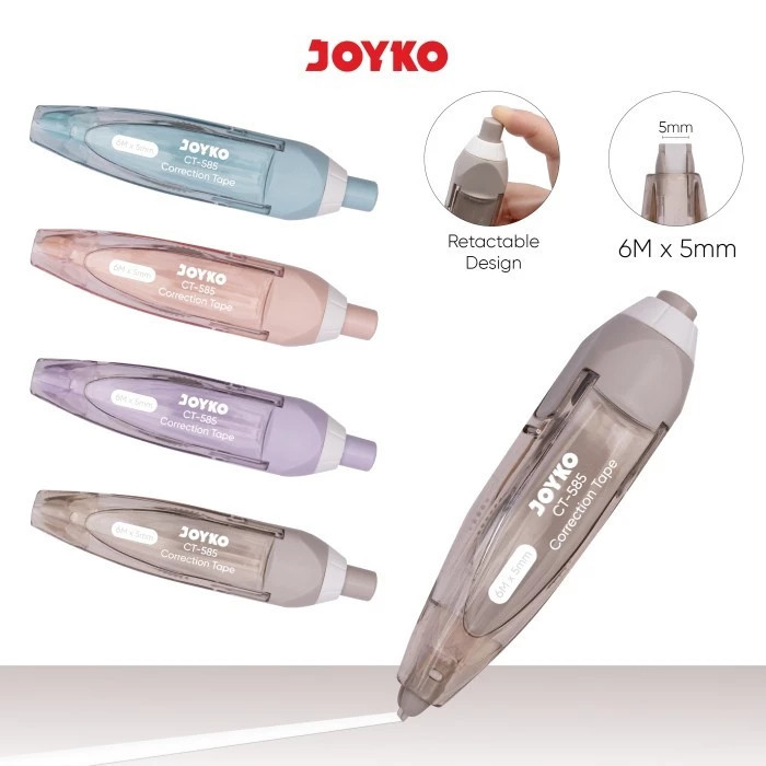 

Pita Koreksi Correction Tape Joyko CT-585