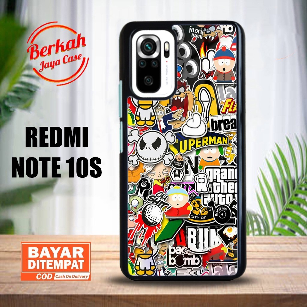 Casing Redmi Note 10S Terbaru Grafity Redmi Note 10S Termurah Casing Hardcase Softcase Glosy