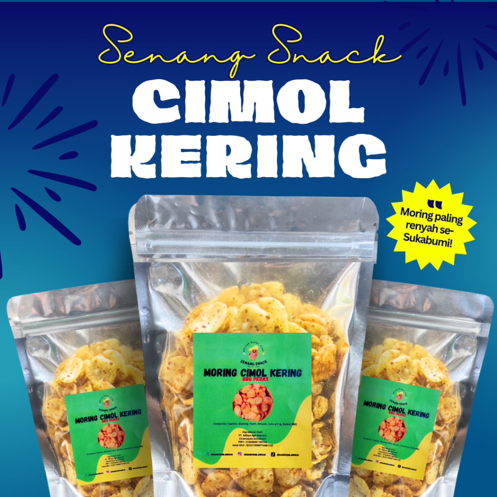 

Senang Snack Moring - Cimol Kering Super Renyah