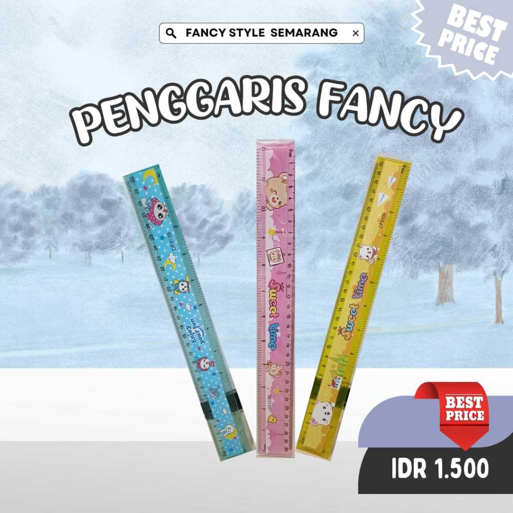 

PENGGARIS FANCY LUCU