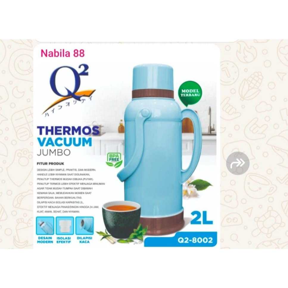 THERMOS PANAS Q2 8002 / THERMOS BUAT AIR PANAS 2 LITER