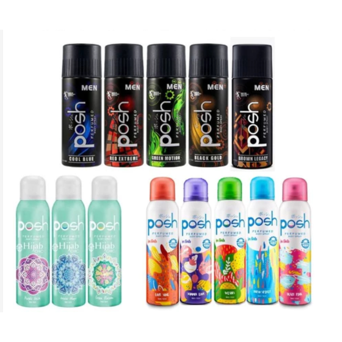 POSH Girl / Posh Hijab Perfumed Body Spray Deodorant