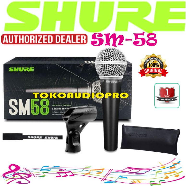 Shure SM58 Microphone original Shure SM-58LC  SM-58
