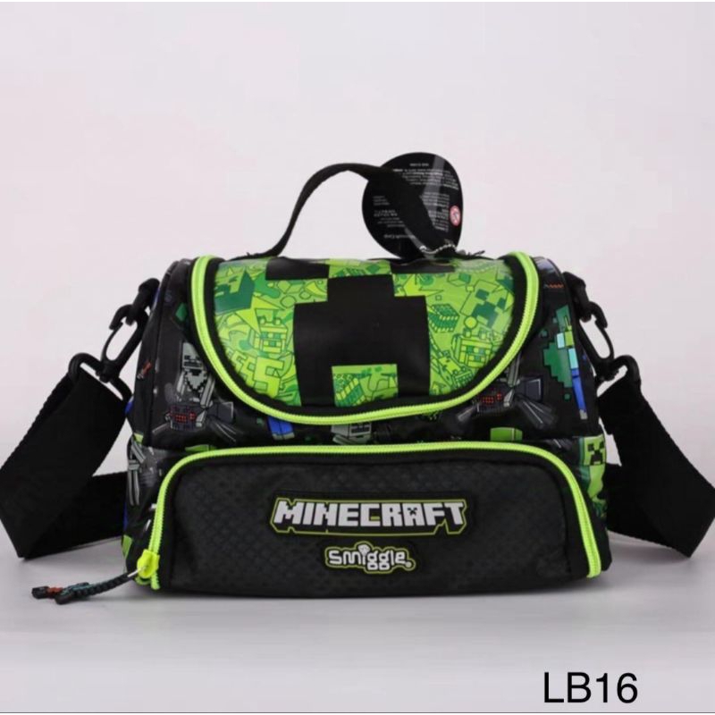 kotak bekal smiggle//lunchbag minecraft