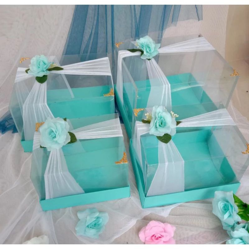 

kotak hantaran seserahan 1 set isi 4