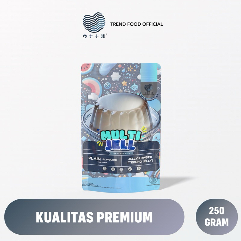 

TrendFood Official Premium Jelly Powder 250 Gram, Tepung jelly premium