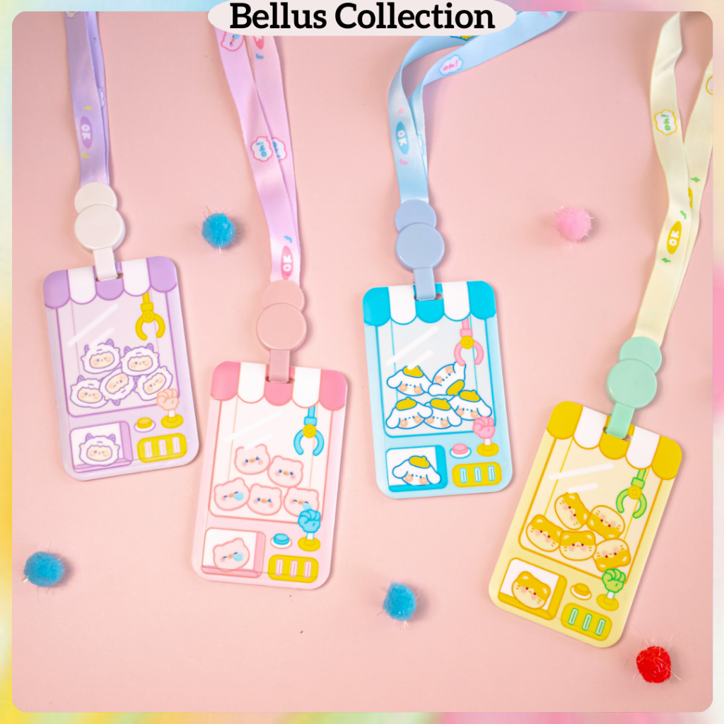 

ID CARD 2 SISI KARAKTER ✨CUTE SHOP✨ - LANYARD - TANDA PENGENAL - NAME TAG LANYARD HOLDER PVC ID CARD