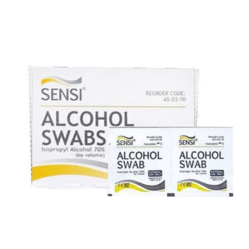 Alcohol Swab Sensi / isi 100pcs