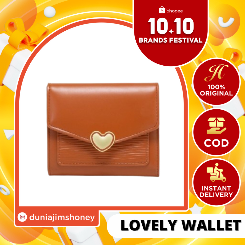 Lovely Wallet Cutie Design Cantik Fantastic Wanita JH