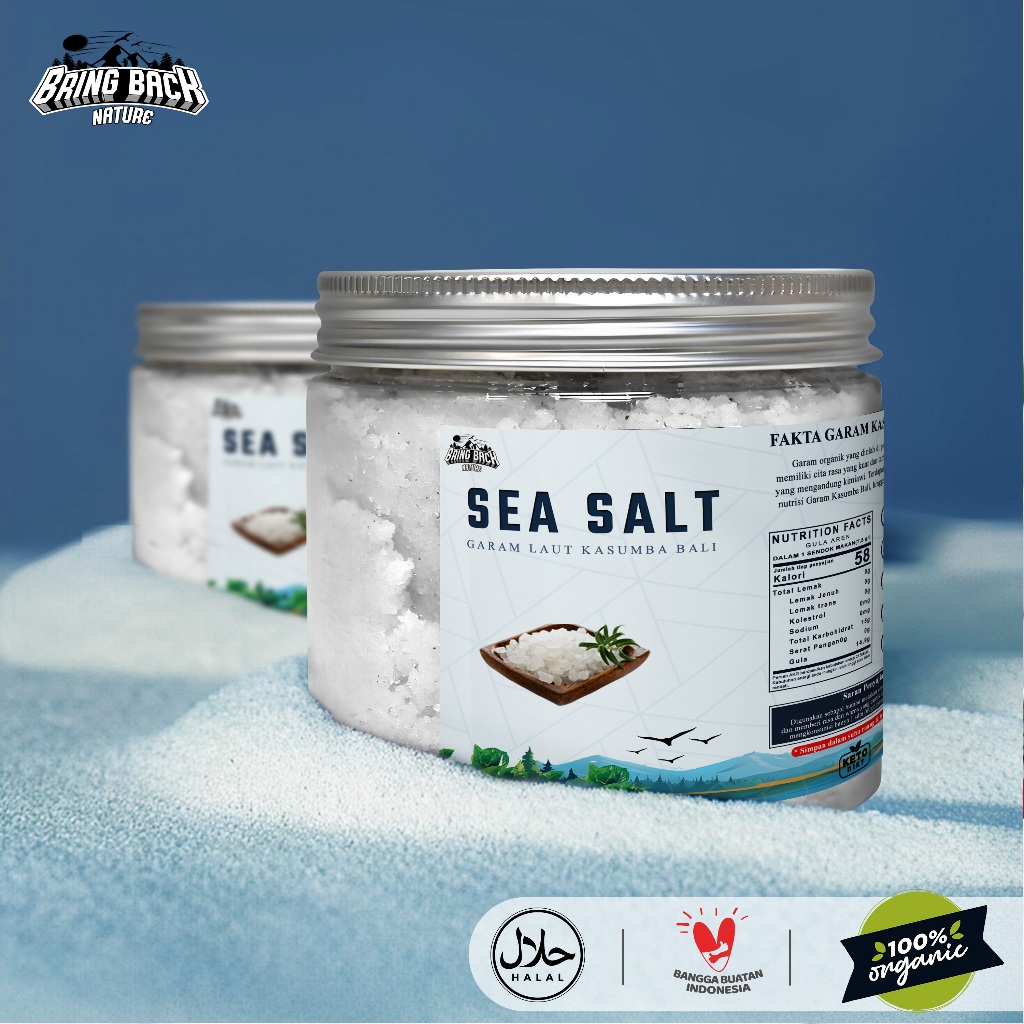 

GARAM LAUT KUSAMBA 320gr PANTAI BERSIH BEBAS POLUSI ORGANIK / PURE FINE SEA SALT ORGANIC FROM KUSAMBA AMAN BUSUI SUMBER MINERAL / GARAM NATURAL ALAMI LAUT BERSIH DARI BALI TANPA CAMPURAN