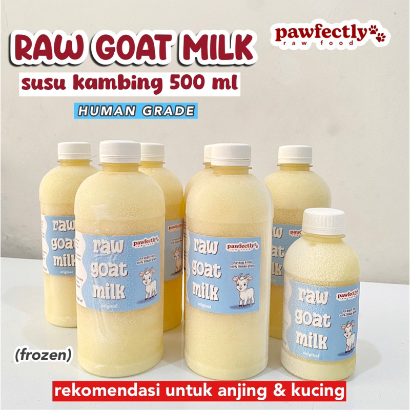 

RAW GOAT MILK ( susu kambing ) 250 ml - HUMAN GRADE !!!