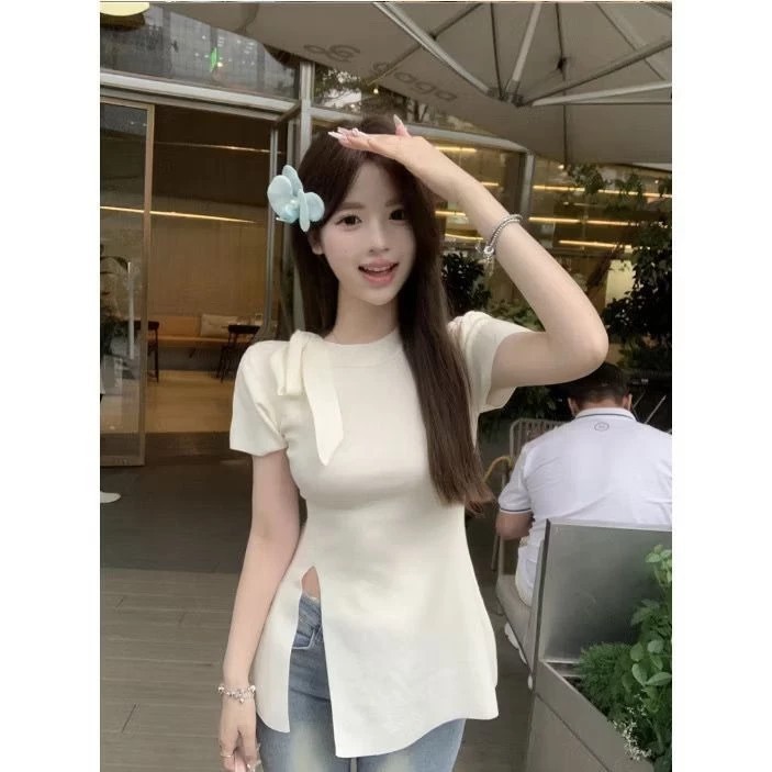 MF - MRX PAKAIAN CASUAL WANITA MAYA / SAFIRA BLOUSE PITA / BLOUSE KNIT PITA KOREAN TOP WANITA / ATAS