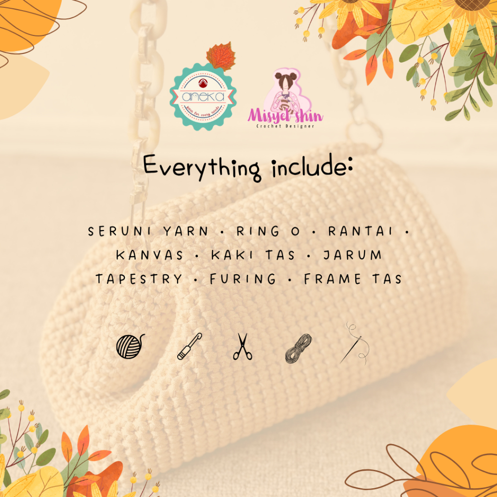 

ANEKA x Misyel Shin - DIY Hiraya Bag Starter KIT (HANYA DUS JANGAN DICHECKOUT)