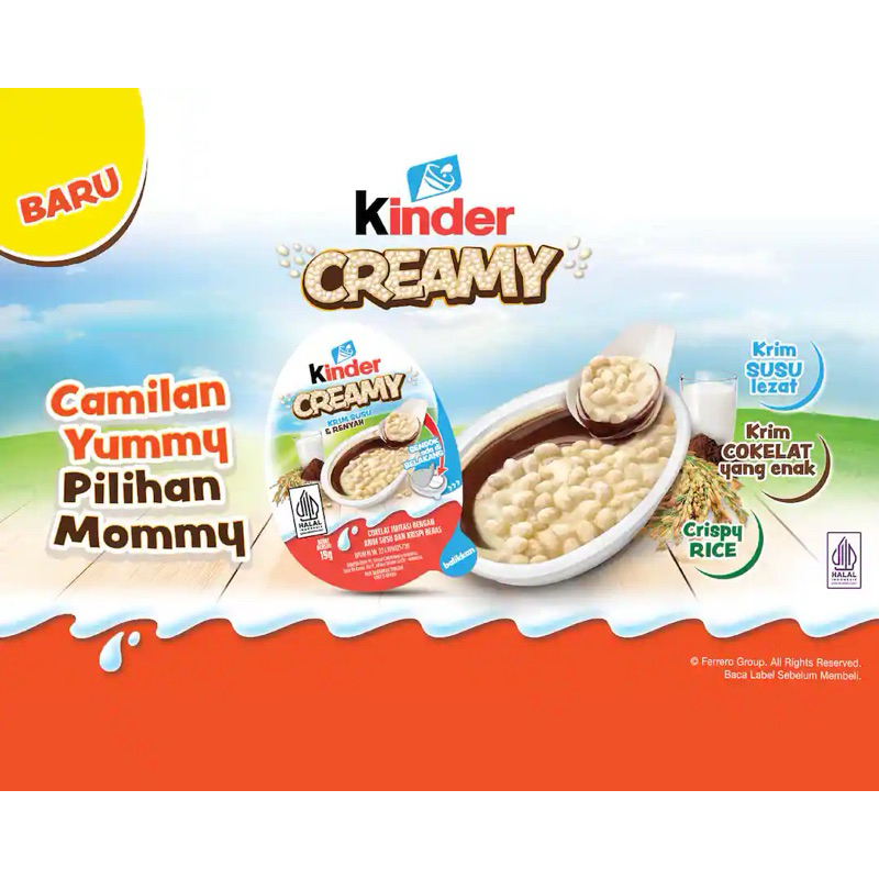 

PROMO kindercreamy snack viral