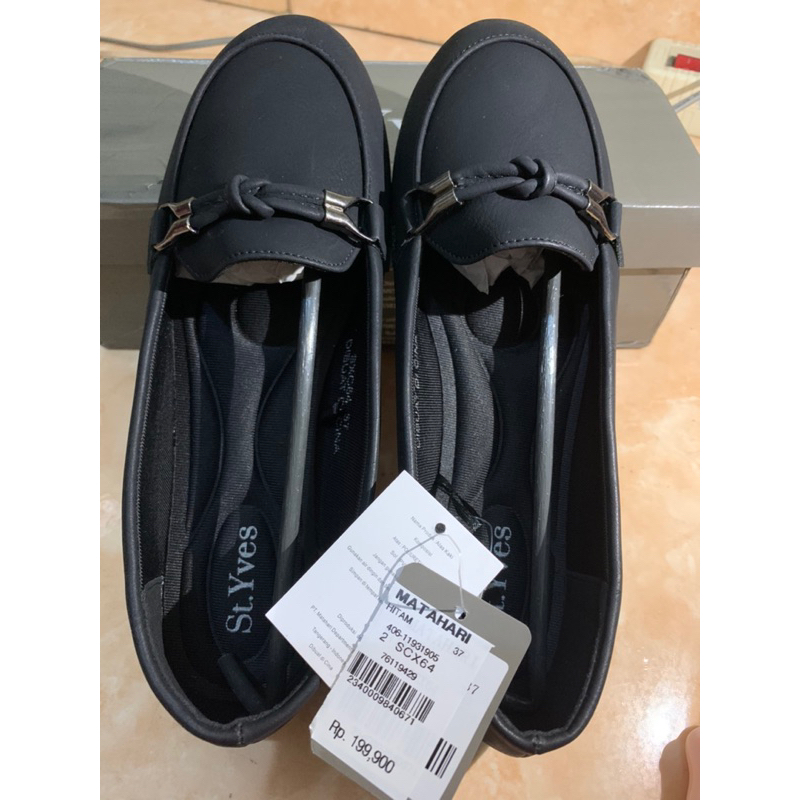 FLATSHOES ST YVES HITAM 37