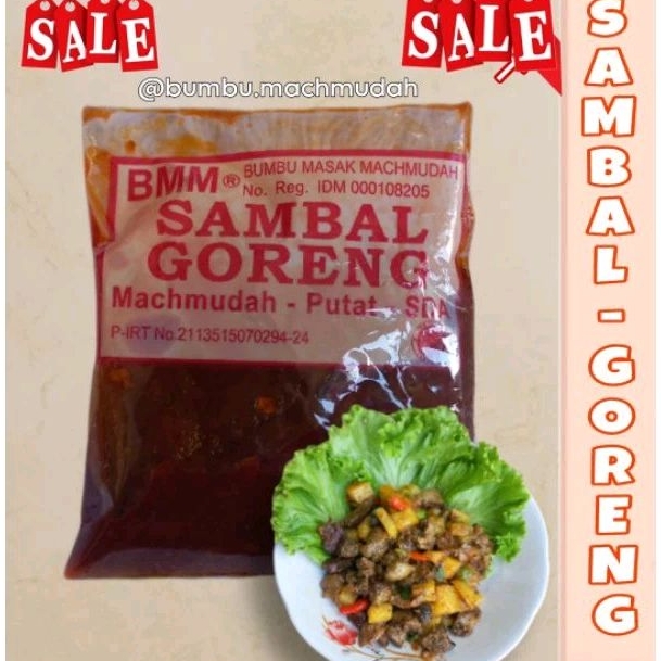 

Bumbu sambal goreng machmudah BMM putat-sda 55gr