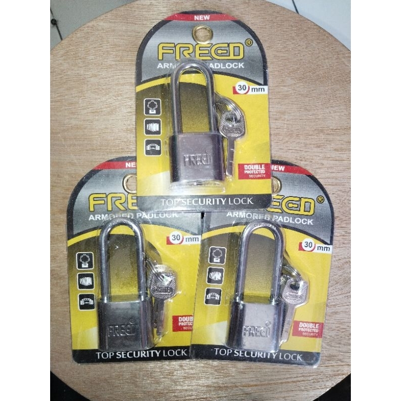 gembok panjang 30mm/gembok freed panjang 30mm/gembok panjang 30mm