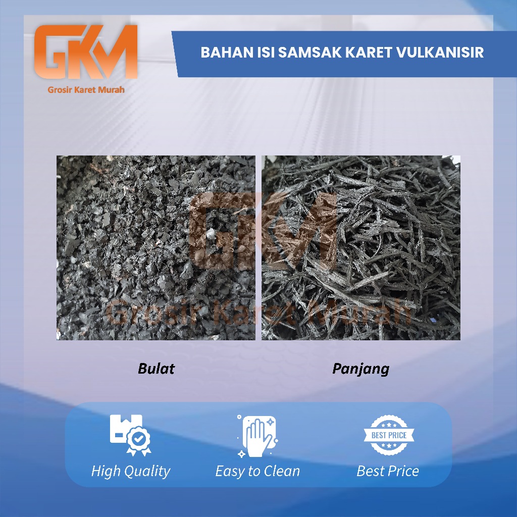 ISI SAMSAK KARET VULKANISIR - KARET SERBUK