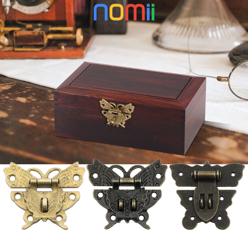 4pcs 60*50mm Kuncian Pengait Untuk Kotak Peti/Kunci Dus Pengait Kotak Mahar Box Antik Pengait Kotak 