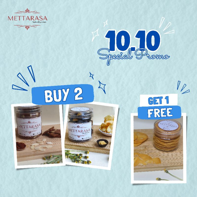 

Buy 2 Get 1 FREE | BUTTER COOKIES | 10.10 SPECIAL PROMO