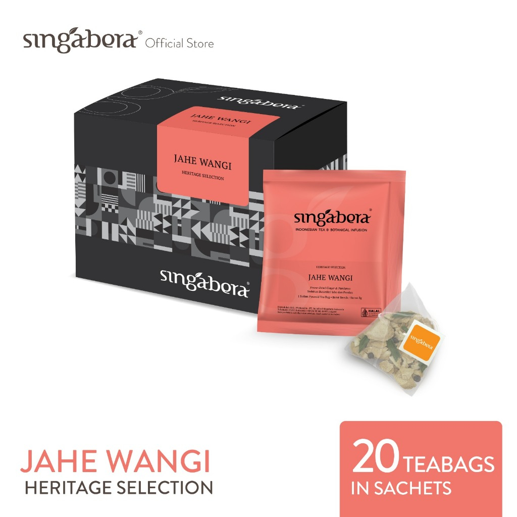 

Singabera Intra Jahe Wangi - Tisane / Herbal-4 Box @15sachet